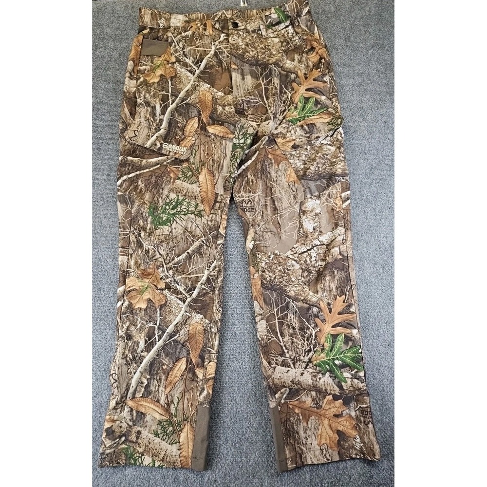 Magellan Outdoors Pants Mens Large Camo Realtree Cargo‎ Hunting Utility 1421